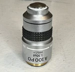Olympus A 100 Po 1.30 Oil 1.60 / - Immersion Microscope Objective. Fixed Price $250.00.