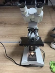 Aus Jena Laboval 4 Binocular Microscope Gdr W/ Objectives & Light Parts. Fixed Price $145.00.