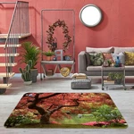 3D Red Tree River ZHUA1874 Game Non Slip Rug Mat Photo Carpet Amy. Fixed Price $35.89.