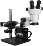 Scienscope NZ-PK5D-AN Stereo Zoom Binocular Microscope Fiber Optic Ring Light. Fixed Price $750.00.