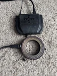 (works) Luxo Microscopes By Unitron 18743 - Dimmable Led High Output Ring Light. Fixed Price $140.00.
