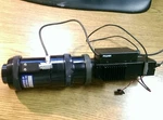 Pulnix TM-840 2/3" Ccd Camera Infrared Visual 900NM With Optical Lens/control. Fixed Price $789.49.
