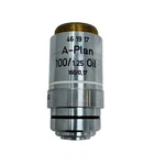 Carl Zeiss A-plan 100X 1.25 Oil Microscope Objective Lens 160/0.17 461917. Fixed Price $131.36.