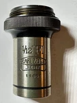 Vintage Carl Zeiss Jena Microscope Objective X100 Oil Fl. Fixed Price $27.26.
