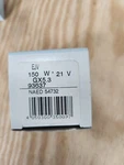 Osram Ejv Bulb 21V 150W 3,400K Naed 54732. Fixed Price $10.00.