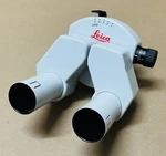 Leica 429784 Surgical Stereo Binocular Microscope Head Adjustable With Aperture. Fixed Price $499.00.