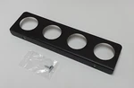 Eyepiece Tray For Dobsonians Wall Mounting, Four 2" Holes. Fixed Price $39.00.
