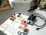 Bausch & Lomb Microscope 20XWF Objective 31-50-64 Eye Gaurds Illuminator Lot. Fixed Price $80.99.