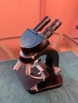 Leitz Wetzlar Vintage Binocular Microscope - Four Objectives Germany. Fixed Price $125.00.