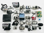 Huge Vintage Camera Video Camcorder Bulk Lot Sony Canon Olympus Tested Working. Fixed Price $80.00.