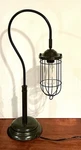 Tabletop Cage Lamp, Black, Industrial Chic, Bulb Included, By Normande Lighting. Fixed Price $39.04.