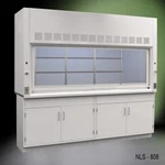 Fisher American 8' Laboratory Fume Hood W/ General Storage Cabinets E1-250A. Fixed Price $12935.00.
