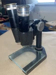 1950'S Ernst Leitz Wetzlar Inspection Stereo Microscope No. 437074, 10X 15X. Fixed Price $89.80.