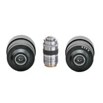 Amscope Dry & Oil Darkfield Condenser Plan Iris 120 Microscope Objective Set. Fixed Price $525.99.