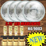 4PCS 5-3/4 5.75" White Led Headlights H4 Bulb For Chevy Impala Bel Air Camino. Fixed Price $195.64.