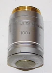 Leica Plan 100X /1.25 Oil 506158 Phase Contrast Infinity Microscope Objective. Fixed Price $425.00.