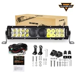 Auxbeam 12"INCH Led Light Bar Spot Flood For Jeep Truck Suv Atv Offroad Driving. Fixed Price $139.99.