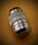 Leitz Npl Fluotar 100X Oil Immersion Microscope Objective 1.32 Na. Fixed Price $585.00.