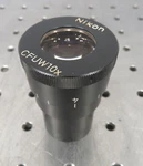 C195460 Nikon CFUW10X Focusing Microscope Eyepiece. Fixed Price $50.00.