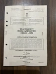 British Army Kite Night Vision Sight Operating Manual. Fixed Price $13.44.
