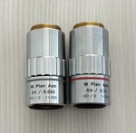 Mitutoyo Plan Apo Objective Lens Set 2X / 0.055 & 5X 0.14 Made In Japan Used. Fixed Price $632.00.