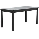 Correll 24"W 48"D Deluxe High Pressure Lab Table In Black Granite. Fixed Price $394.34.