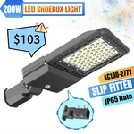 200W Led Light Shoebox Electric Parking Lot Module Outdoor Street Area Road Lamp. Fixed Price $87.10.