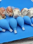 Set Of Two New Pipette Bulb Blue 85ML Bel-art 37886-0000. Fixed Price $10.00.