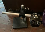Good Working Condition Bausch & Lomb Stereo Zoom Microscope, Boom Base. Fixed Price $177.00.