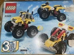 Lego Turbo Quad 31022 Creator In Complete Set 186 Pieces. Fixed Price $40.00.
