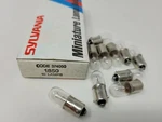 Box Of 10 Sylvania S1850 GE1850 Miniature Bayonet Lamps Light Bulbs. Fixed Price $24.97.