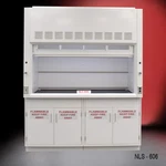 Fisher American 6' Laboratory Fume Hood W/ Flammable Storage Cabinets E2-150. Fixed Price $11950.00.