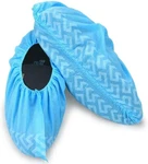 Case Of 1000 Disposable Blue Polypropylene Shoe Cover With Tread Xl Size. Fixed Price $74.99.