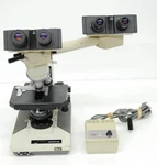 Olympus BH-2 Bhut Dual Viewing Teaching Microscope W/ Plan Objectives. Fixed Price $649.00.