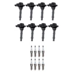 Hitachi Ignition Coil Denso Iridium Spark Plugs Kit For 216.386 CL550 V8. Fixed Price $492.95.