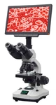 Trinocular Lab Microscope 2500X S-plan Optics W 9 4K Camera & Led Info Display. Fixed Price $664.05.