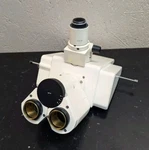Zeiss Axioplan Trinocular Microscope Head 45 21 & Camera Mount 61 95. Fixed Price $399.99.