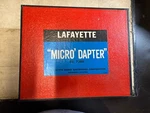 Lafayette Micro 99-7080 Camera To Telescope Adapter. Fixed Price $28.00.