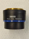 Zeiss 435200 Plan Achromat 1.0X Fwd 81MM Objective For Stereo Discovery Models. Fixed Price $750.00.