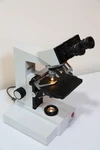 Leitz Wetzlar Sm-lux Microscope 10X 40X 100X Objectives Tested. Fixed Price $299.95.