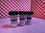 Lot Of 3 Amscope 10X 40X 100X 160/0.17 Achromatic Objective Lense For Microscope. Fixed Price $109.99.