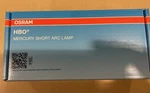 Osram 69182-1 Mercury Short Arc Lamp 1XHBO 103 W/2. Fixed Price $80.00.
