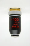 Nikon 100 PH4 Dl 1.25 Oil 160/0.17 Phase Contrast Microscope Objective. Fixed Price $119.00.