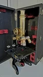 Ernst Leitz Wetzlar 1921 Microscope With Original Matching Serial Number Case!. Fixed Price $450.00.
