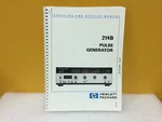 Hp / Agilent 00214-90012 214B Pulse Generator Operating + Service Manual. Fixed Price $49.99.
