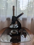 Working! Bausch & Lomb Dynoptic Monocular Microscope Quad Objective Vintage. Fixed Price $89.99.