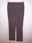 Chadwick's Of Boston Ladies Brown Corduroy Stretch PANTS-4T-BARELY Worn-pull. Fixed Price $11.99.