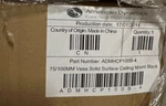 New American Dynamics Tyco ADMHCP100B-4 75/100MM Vesa Hard Ceiling Pole Mounts. Fixed Price $85.99.