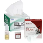 Microscope Immersion Oil 1/4 Oz Type A With Kimwipes, 72 Slides & 100 Coverslips. Fixed Price $37.99.