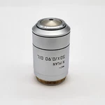 Leica Microscope Objective Plan 50X Oil 506085. Fixed Price $995.00.